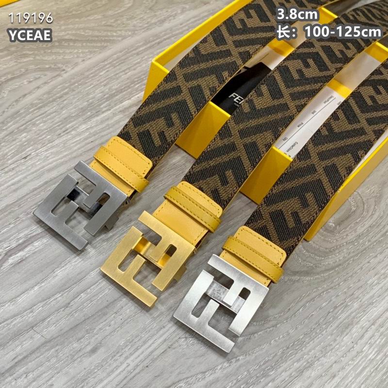 Fendi belt 38mmX100-125cm 8L08